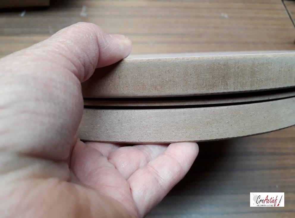 AMI539017 Boetseerschijf MDF met kunststof bovenlaag 30cm