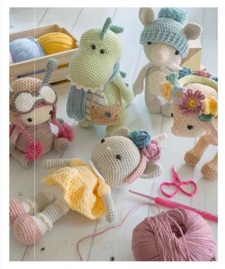 Amigurumi Hartendiefjes deel 1, Erinna Lee (2019)