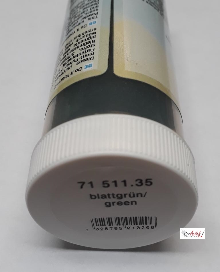 Artidee pigment poeder voor gips/voeg 71511.35 Bladgroen