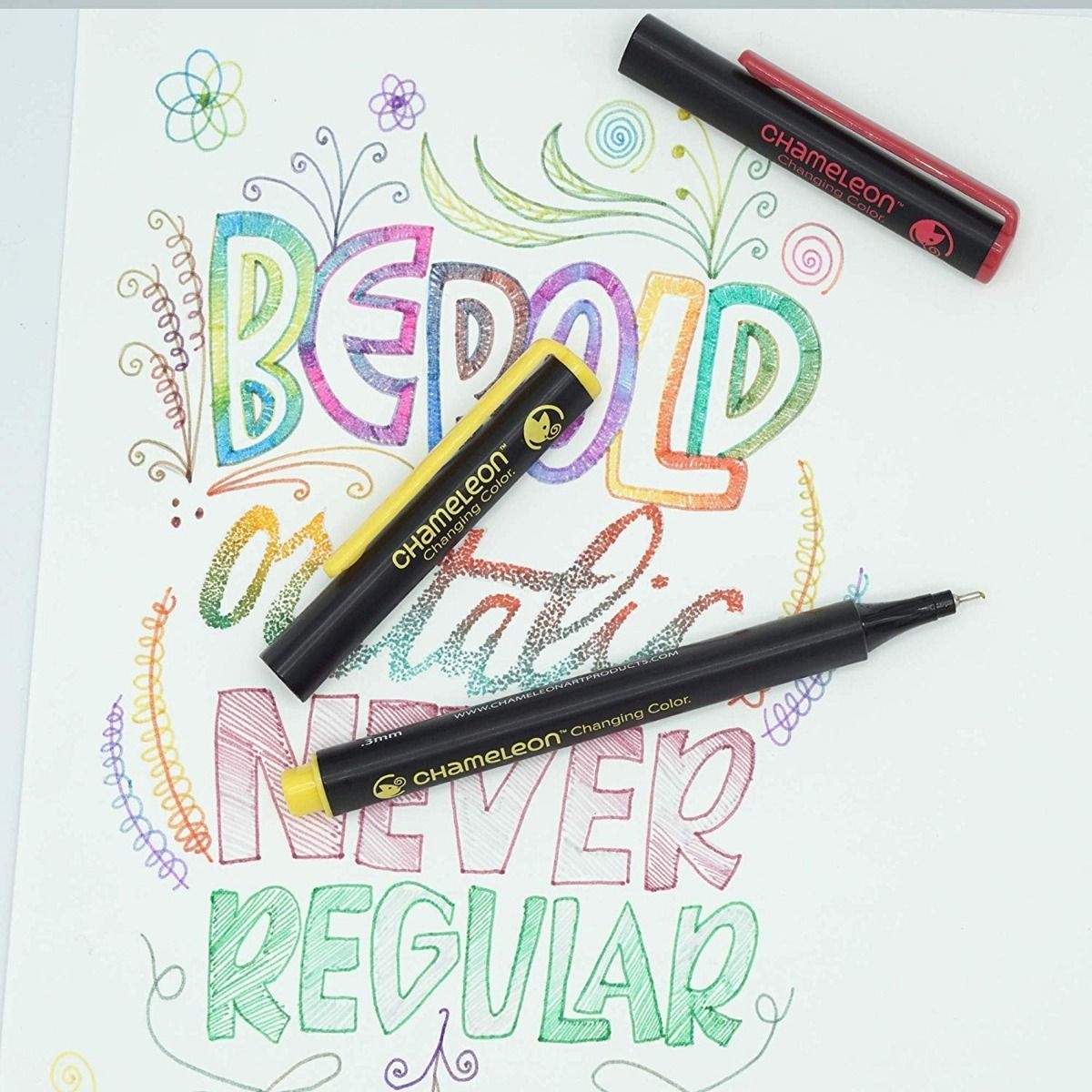 Chameleon FL0602 Fineliners (waterbasis) set Nature colors