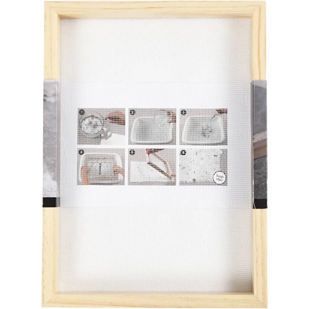 Creotime CCH22797 Papierschepraam met enkel frame 23x17x2cm