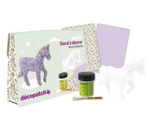 Decopatch pakket Mini KIT010C Paard ca.13cm