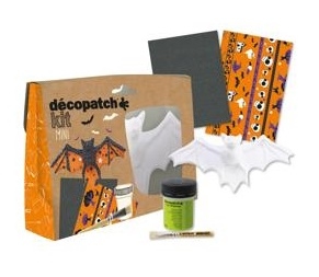 Decopatch pakket Mini KIT019C Vleermuis/Halloween ca.12cm