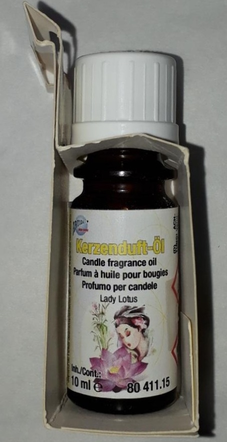 Geurolie voor kaarsenwas OTK010-15 Lotusbloem 10ml