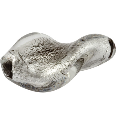 H&CFun 12022-7829 Acryl twist bead Zilver