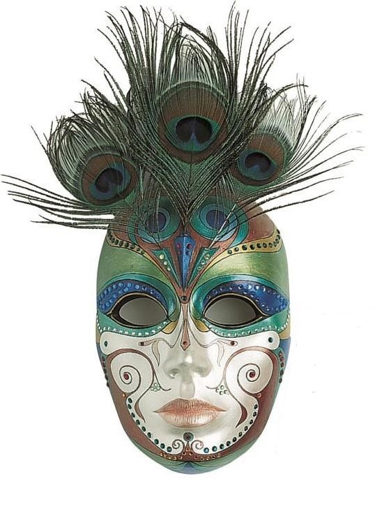HobbyTime Gietvorm 6 2701 961 Venetiaans masker, 2-delig