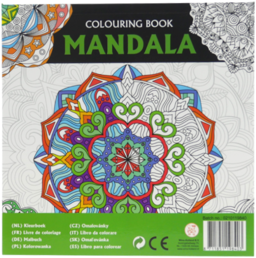 Kleurboek B1984-1 Mandala's Geometrisch