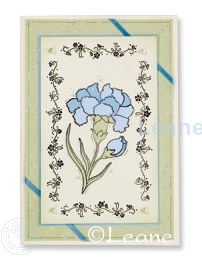 LeCreaDesign 55.3196 Doodle clear stamp Carnation