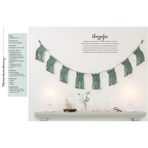 Macrame voor een modern interieur,Isabella Strombio