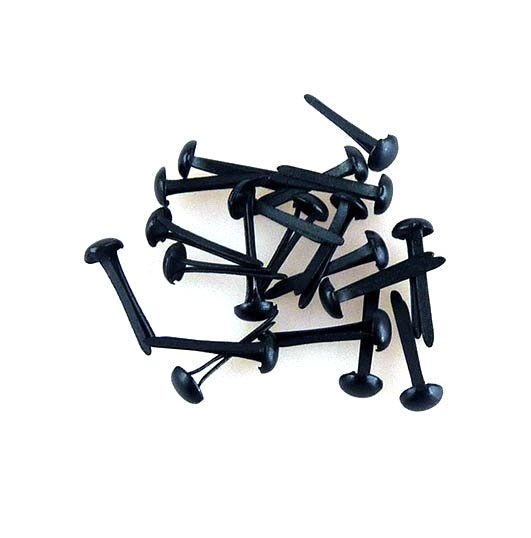 Nellie's Choice FLP-BR-010 Floral Brads/splitpennen Black mini/3mm