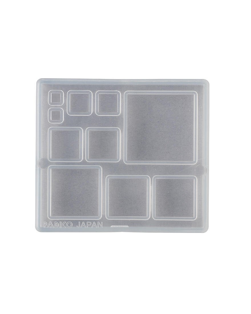 Padico ML051 Soft Mold Square plate (vierkantjes)