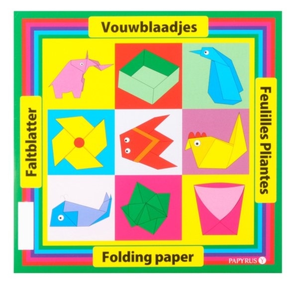 Papyrus 894327 Vouwblaadjes 16x16cm /90vel/65grams