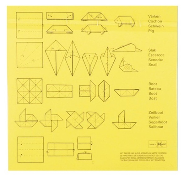 Papyrus 894327 Vouwblaadjes 16x16cm /90vel/65grams