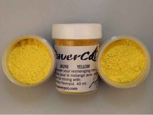 Pavercolor pigmentpoeder CLOR008 Geel