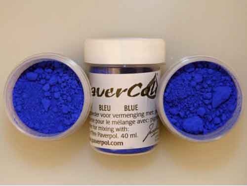Pavercolor pigmentpoeder CLOR010 Blauw