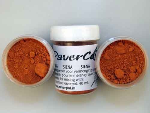 Pavercolor pigmentpoeder CLOR015 Sienna