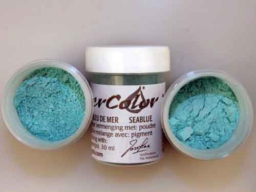 Pavercolor pigmentpoeder CLOR022 Zeeblauw