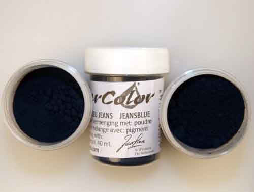 Pavercolor pigmentpoeder CLOR023 Jeansblauw