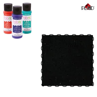 Plaid 25999 Fabric Creations Ink Black