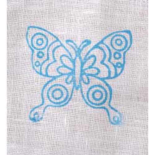 Plaid BlockStamp 21875 Fabric Creations Med. Doodl Butterfly