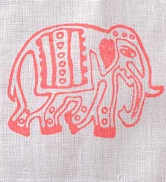 Plaid BlockStamp 27206 Fabric Creations Med. Parade Elephant