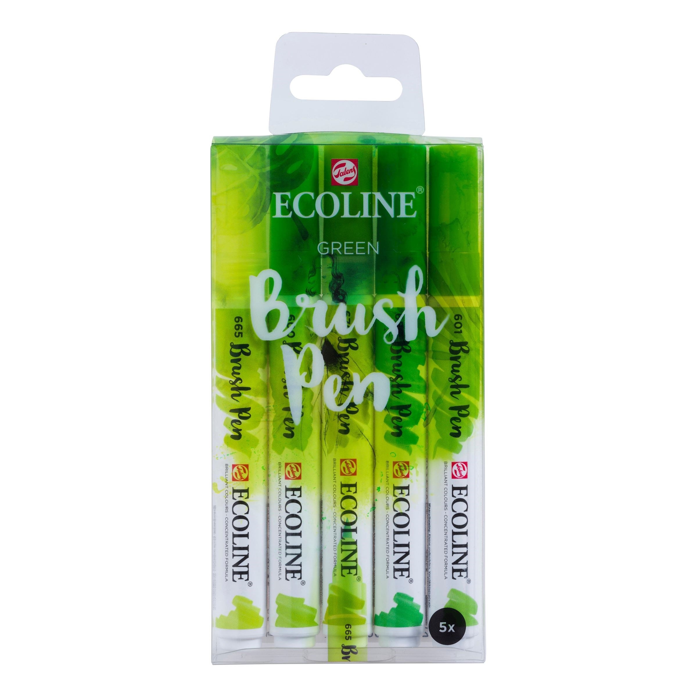 Set Talens Ecoline Brush pennen 11509906 Green