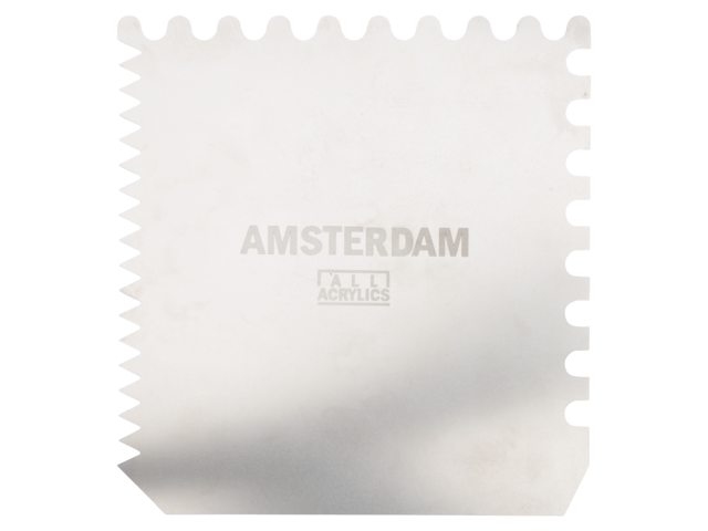 Talens Amsterdam 91465000 Metalen schraper 10x10cm
