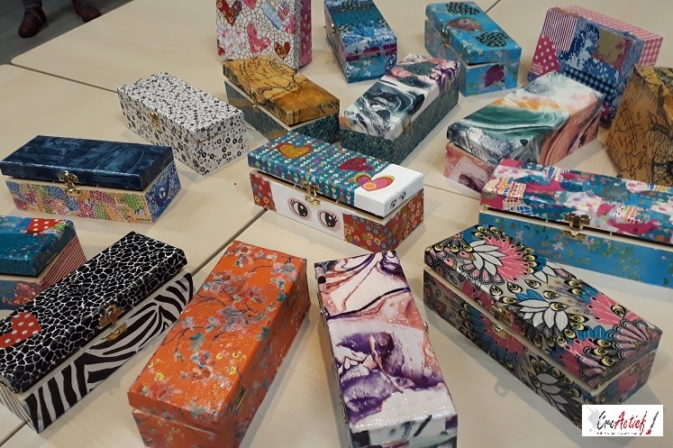 Workshop Decoupage met bedrukt rijstpapier