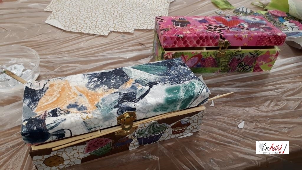 Workshop Decoupage met bedrukt rijstpapier