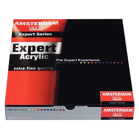 xAmsterdam 19820412 Acrylverf Expert set 12x20ml