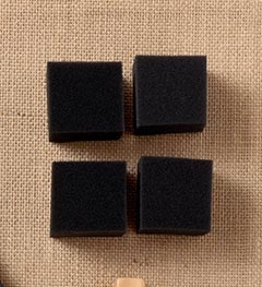 xPlaid 26995 Fabric Creations Tools Sponge Cubes 4 stuks