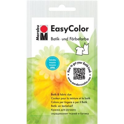 Opnemen Mededogen James Dyson Marabu Batik/Textielverf Easy Color 098 Turquoise - 25gram
