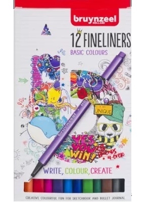 Bruynzeel Markers/Fineliners/Viltstiften