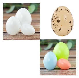 Plastic Eieren