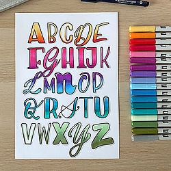 Tombow alcohol brushpen